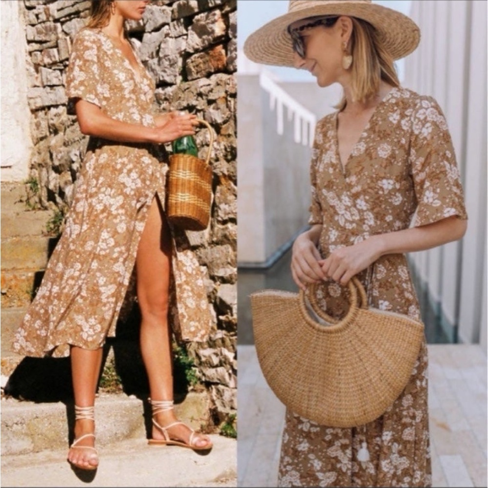Faithful the Brand Faithfull Rivera Midi Dress